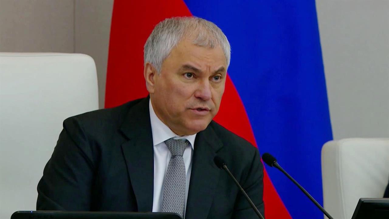 Немецкие власти толкают Германию на еще один вооруженный конфликт с Россией, заявил Вячеслав Володин