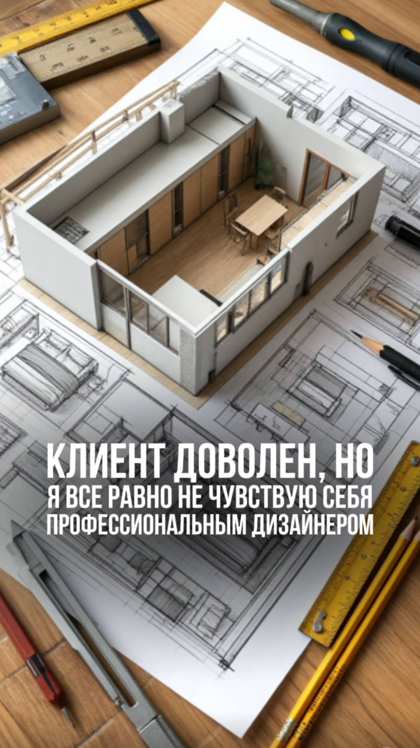 Клиент доволен, но я все равно не чувствую себя профессиональным дизайнером