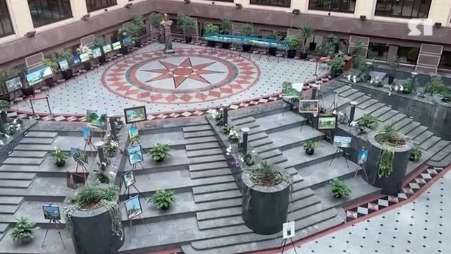 Ярославский художник представил свои работы в Министерстве иностранных дел