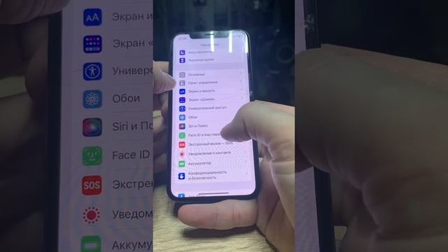 Apple iPhone X 64 трещина на дисплее