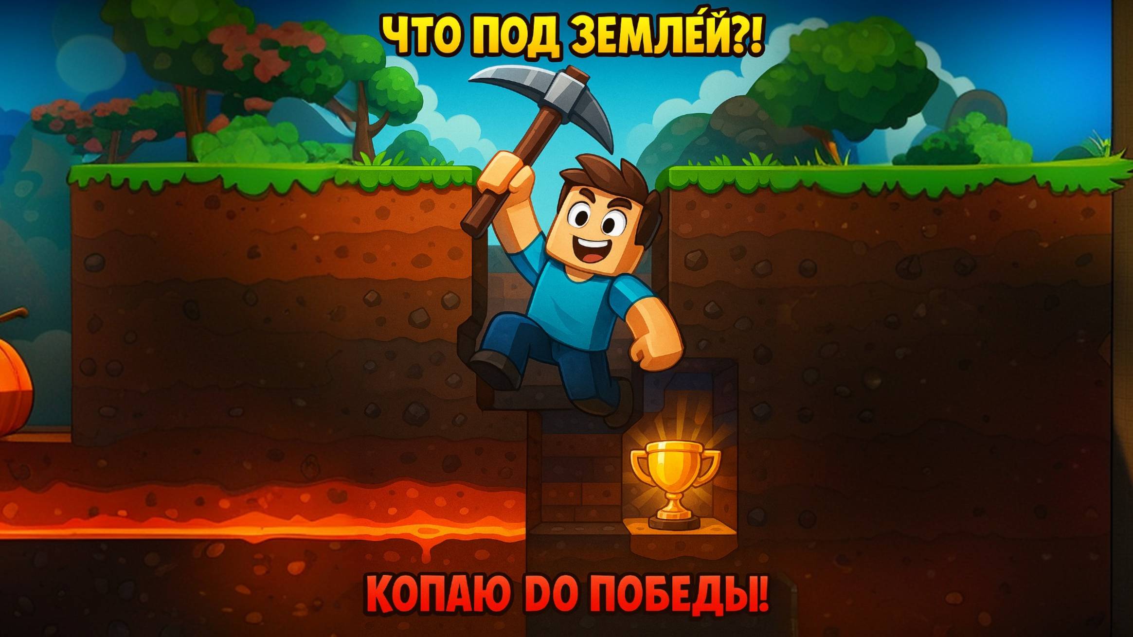 ДОКОПАЛ В ROBLOX ДО ОСНОВАНИЯ ЗЕМЛИ
