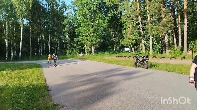11.06.2025 Лес, Биатлон, тренировка, ролики