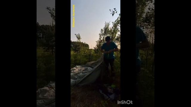 мишка лыжник
