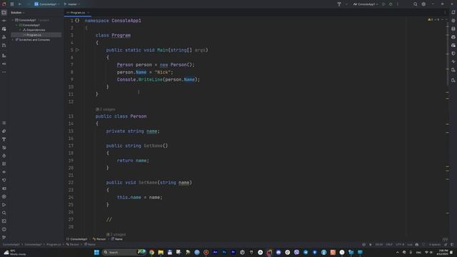 C# - свойства - 27