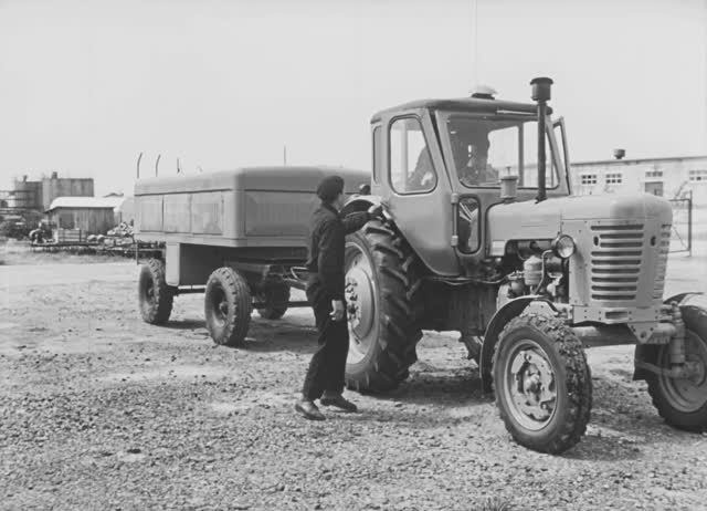 Средства технического обслуживания машинно-тракторного парка. СССР 1968год