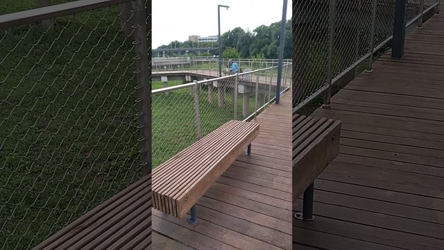 Отличную набережную построили на берегу реки Клязьма в Орехово-Зуево