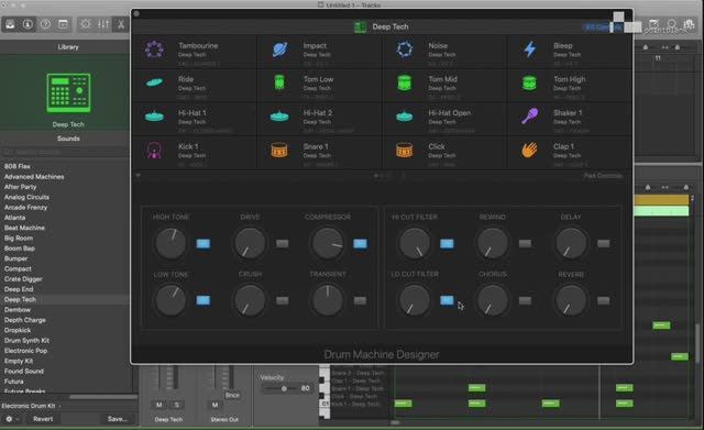 01.8. Drum Machine Designer Part 2