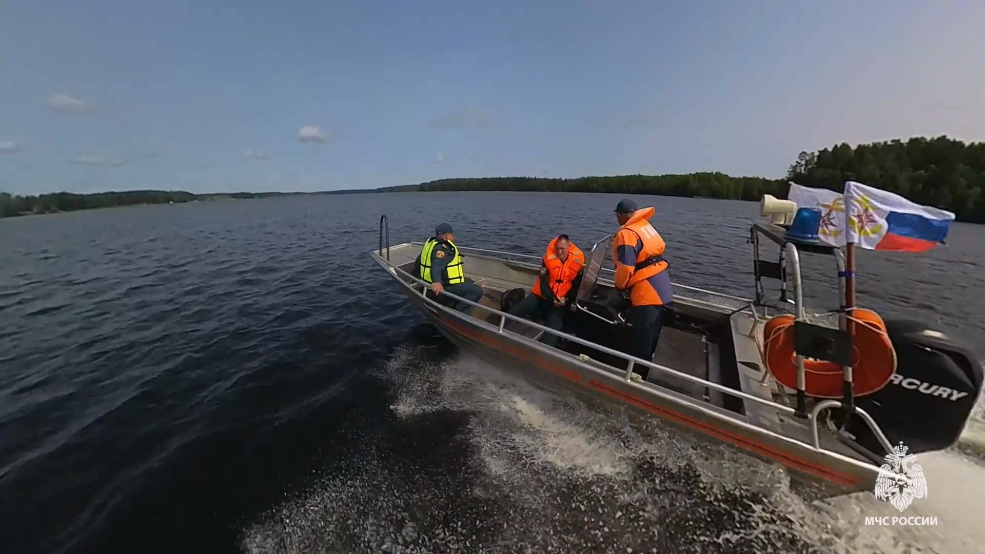 Рейд на Десногорском водохранилище