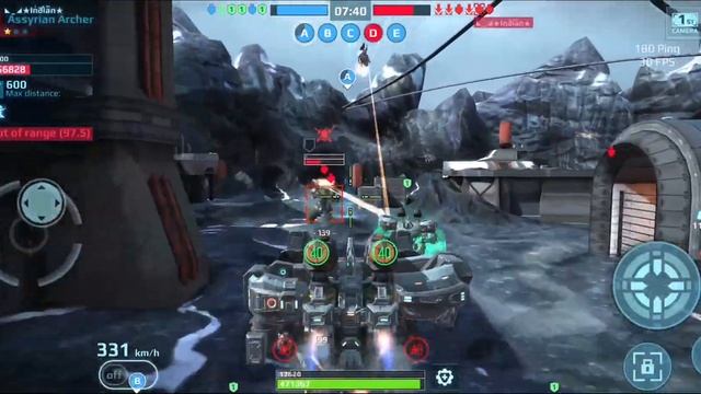 Robot Warfare бой против Black, indian, Деспот Стефан часть 1 • Обзор SKYRING DARKWATER