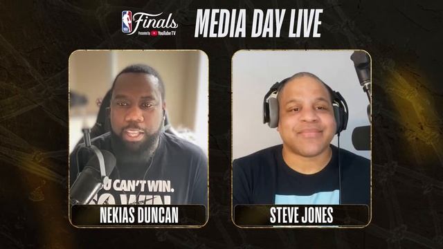 MEDIA DAY LIVE | #NBAFinals presented by YouTube TV