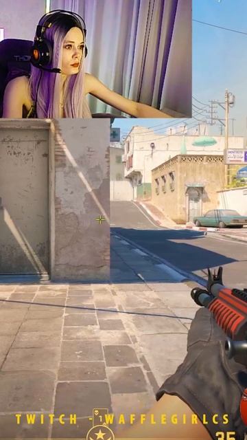 Просто Катка) #cs2 #girl #cute #streamer #counterstrike2 #wafflegirlcs #csgo #gaming #twitch