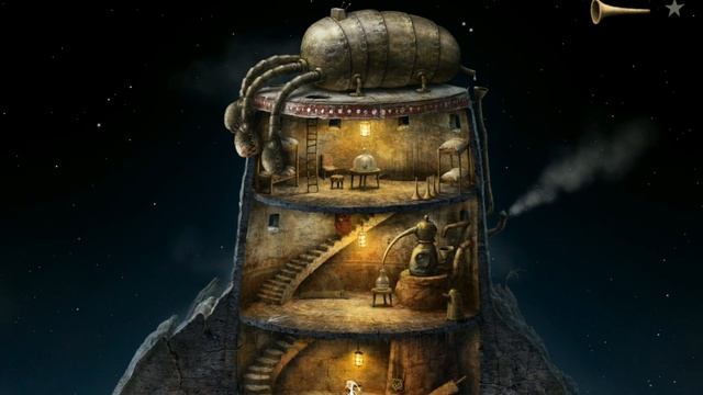 Часть 101 Прохождение игры Samorost 3 от Kibertok Гном варит 2ю порцию самогона, злой монах улетает