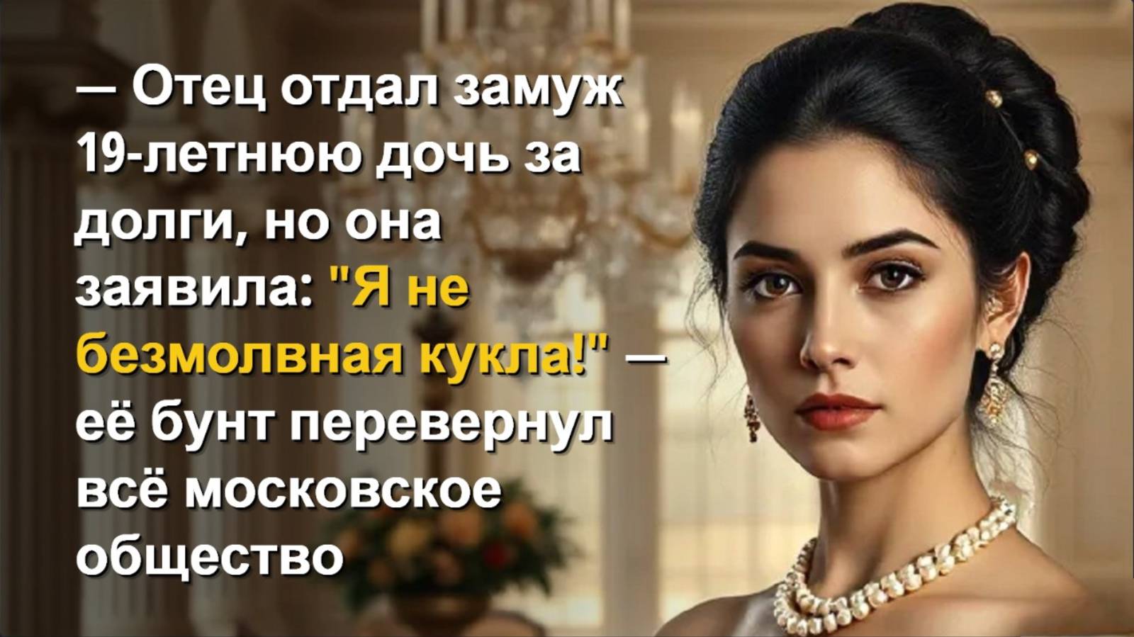 Золотые цепи замужества без любви. Слушать рассказ онлайн