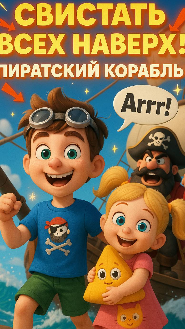 Миша и Маша в гостях у пиратов