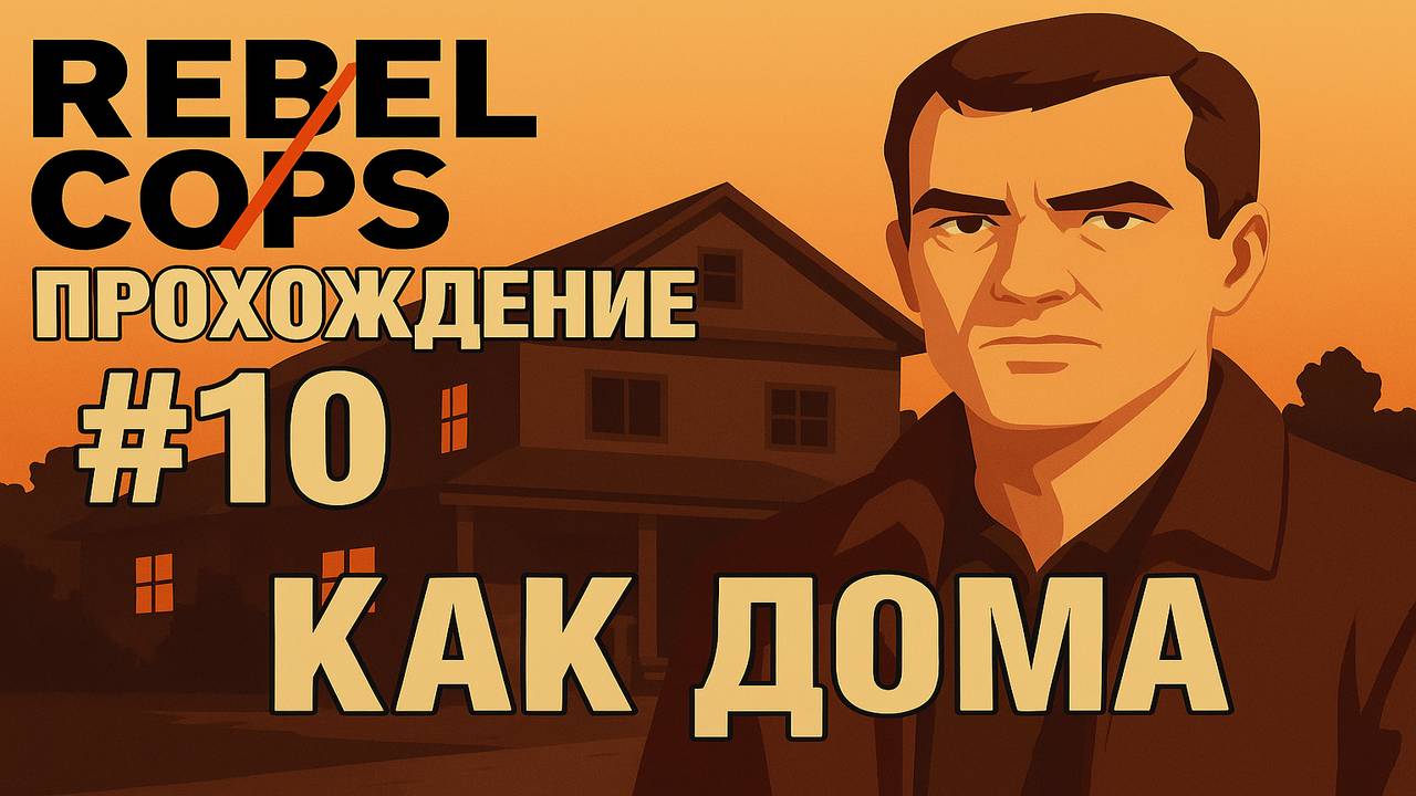 RebelCops Прохождение #10 Как дома