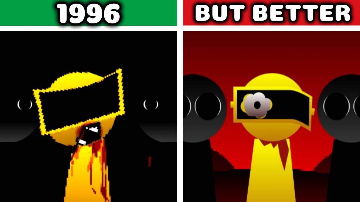 INCREDIBOX SPRUNKI ⏳ | 1996 vs "1996 BUT BETTER"! 📟🆚📱 КТО ИДЕАЛЕН?