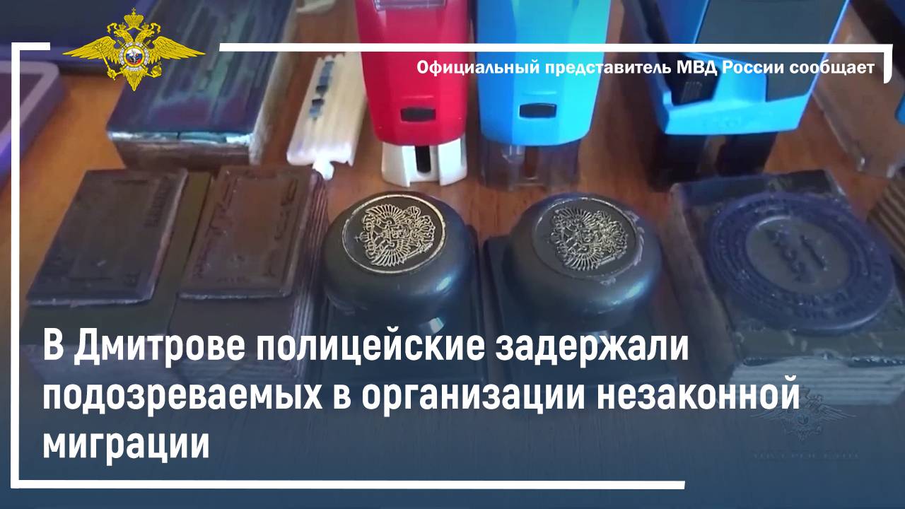 В Дмитрове полицейские задержали подозреваемых в организации незаконной миграции