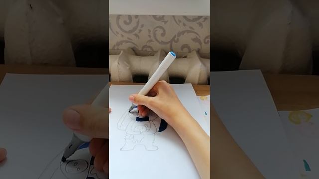 рисуем Стича.