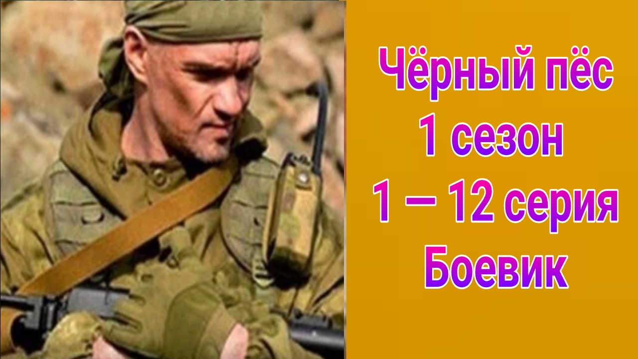Чёрный пёс 1 сезон 12 серия , сериал боевик , триллер НТВ 2019