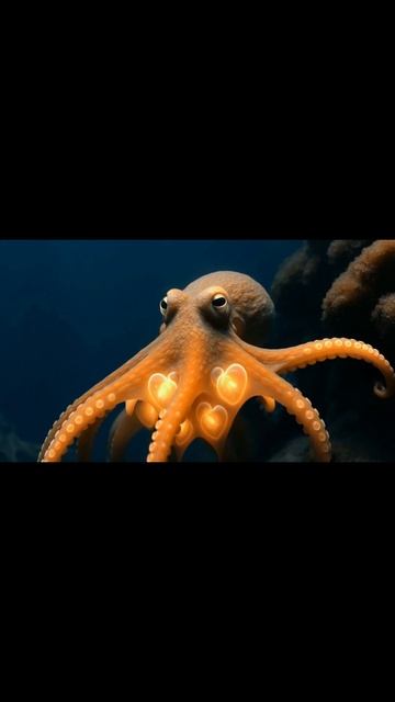 Осьминог с тремя сердцами