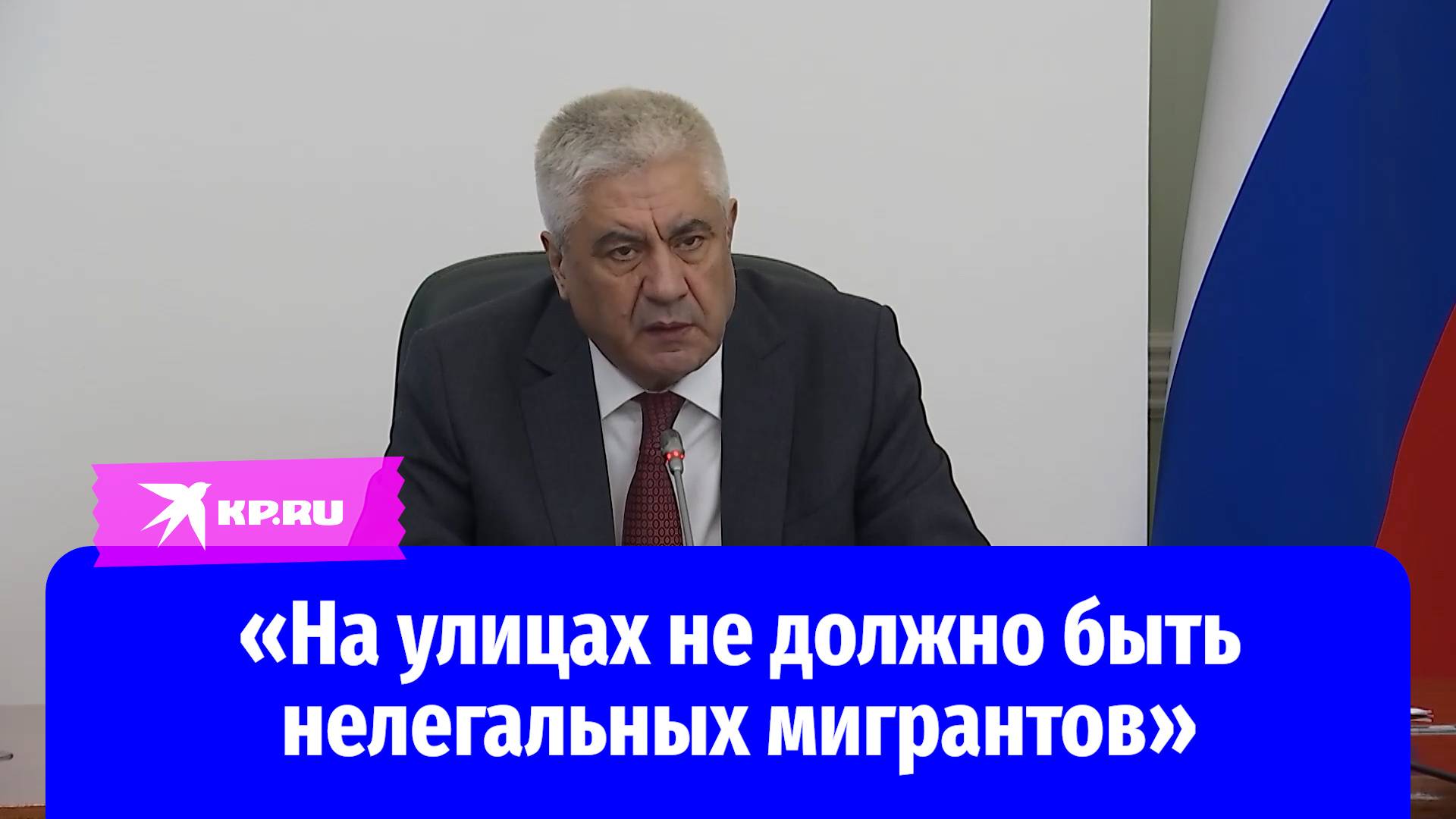 Глава МВД РФ Колокольцев заявил, что безработные мигранты должны покинуть Россию
