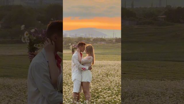 🌸 Любовь - это так прекрасно 🌸
#ромашковоеполе #fup #shorts #закат #любовь❤