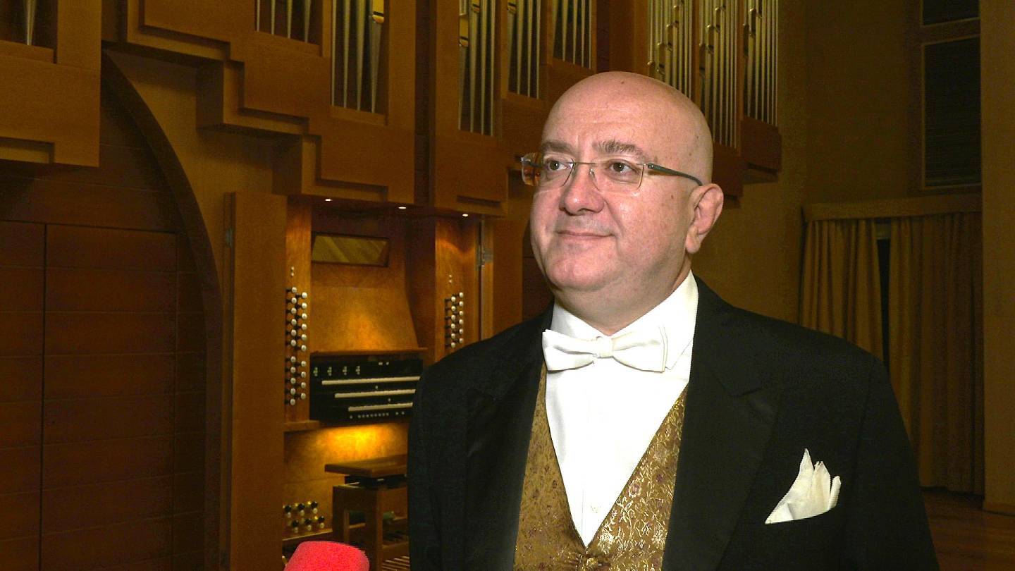 Итальянский органист Эудженио Фаджиани дал эксклюзивное интервью телеканалу «Югра»