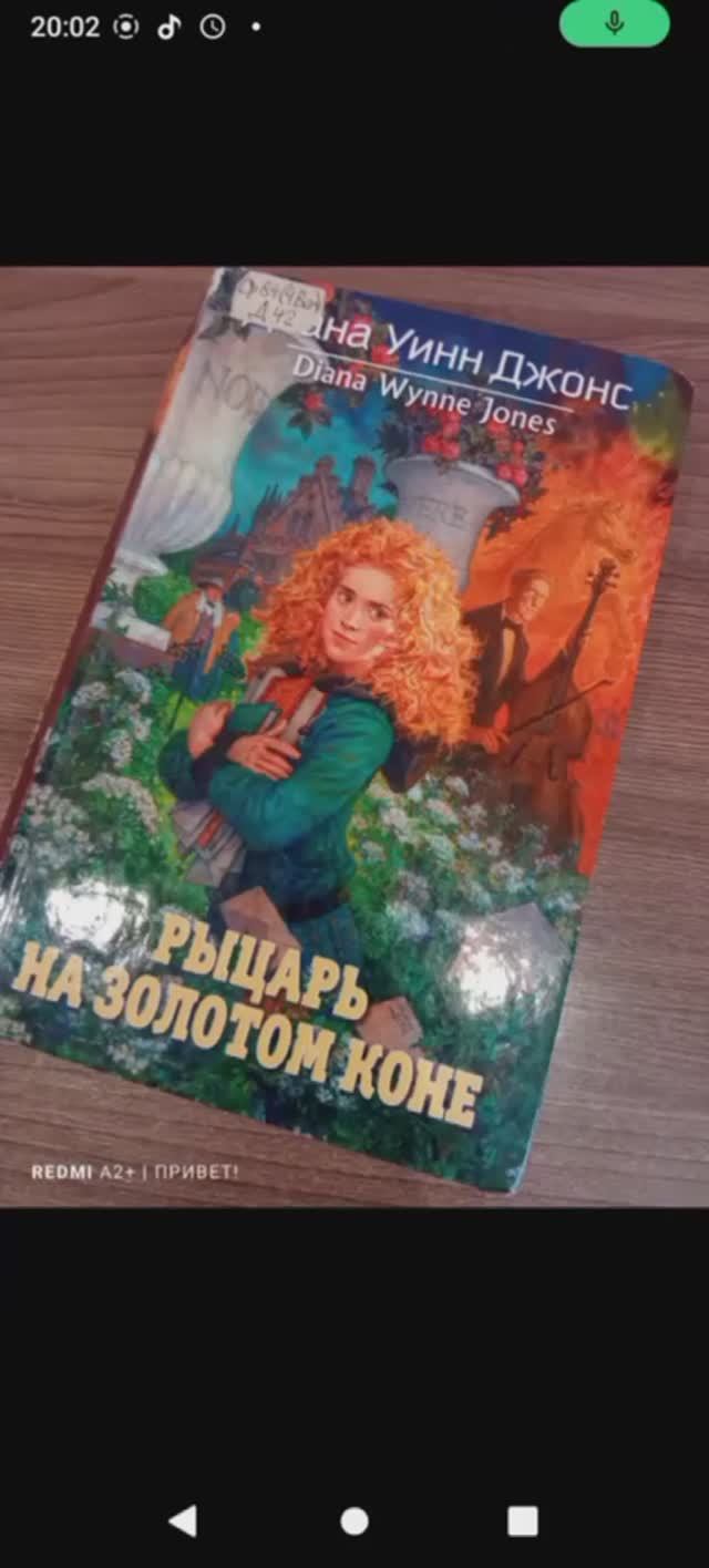 Буктрейлер к книге "Рыцарь на золотом коне"