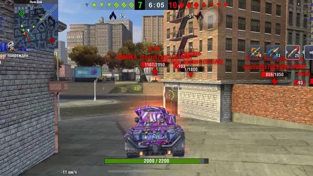 Танк ледяные Великан в режиме Возрождения