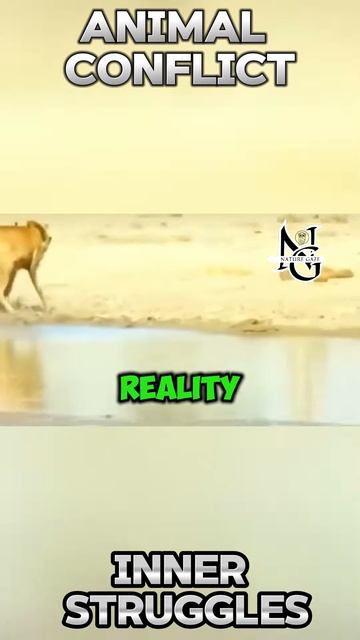 O44T_VfK7Q0 - Animal Conflict： Inner Struggles #shorts #animals #wildlife #viral #wildanimals