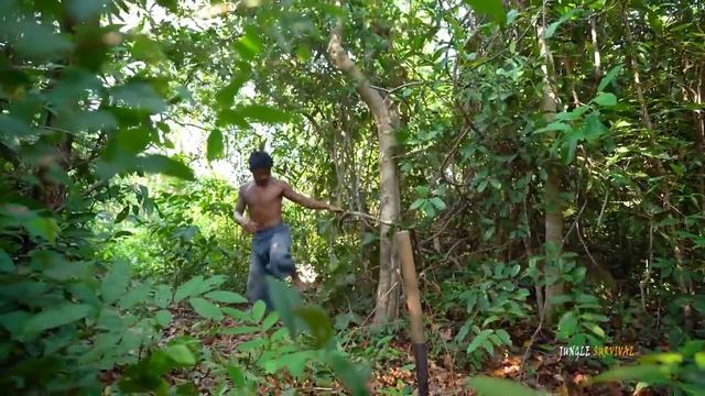 Постройка бассейна голыми руками в лесах амазонки часть 2