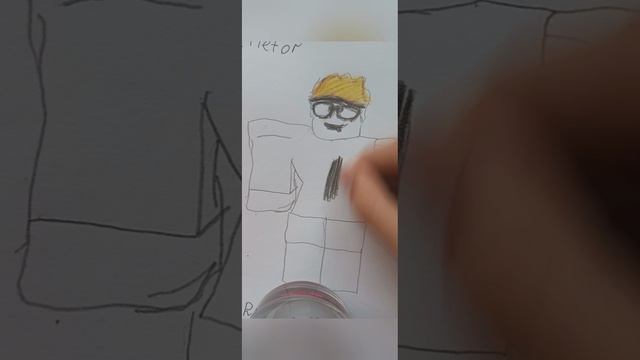рисую своих друзей из роблокса 2 часть 2 день