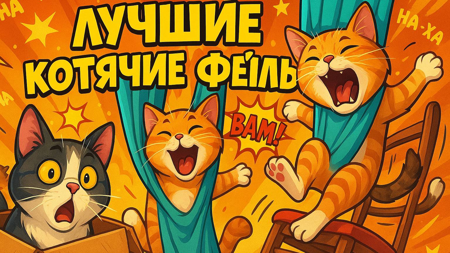 ПРИКОЛЫ С КОТИКАМИ — СМЕХ ДО СЛЁЗ!