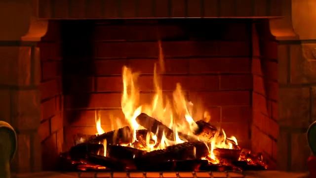 Домашний Камин 2 - огонь, для романтики и вечеринки Relaxing Fireplace релакс