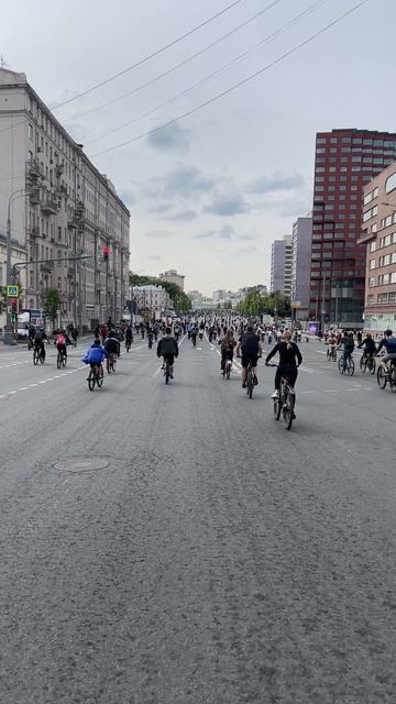 Вело фестиваль 2025 Садовое кольцо