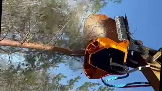 Ввод в эксплуатацию мульчера на Caterpillar с установкой сумматора потоков
