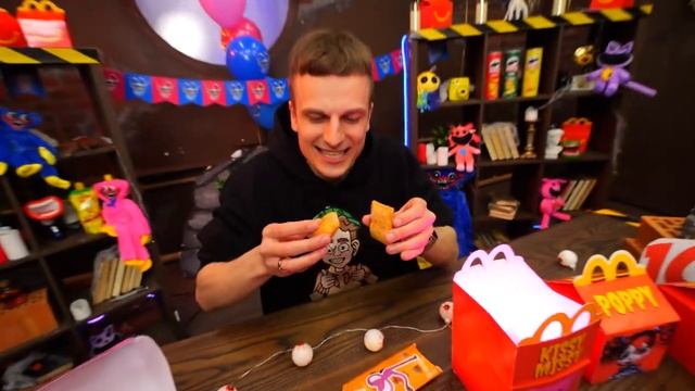 BRUNO-БРУНО don't order all POPPY PLAYTIME CHAPTER 4 happy meals at 3am!!