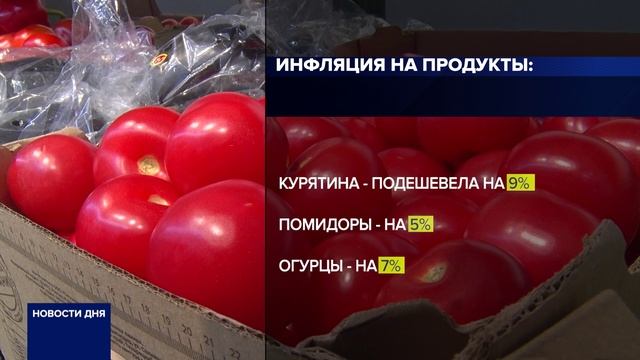 ЦЕНТРОБАНК ПОДСЧИТАЛ УРОВЕНЬ ИНФЛЯЦИИ НА ПРИМЕРЕ ПРОДУКТОВ