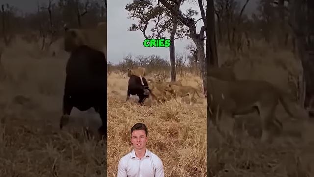 IlGRgXbiKn8 - The old buffaloes have united, even the lions will have to give in #animalworld #short