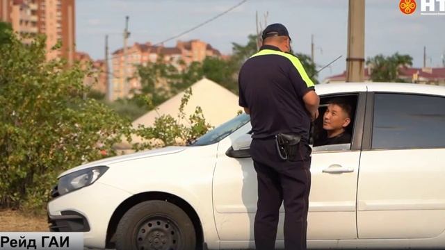 В Элисте ГАИ проводит рейды, направленные на пресечение нарушений ПДД свадебными картежами