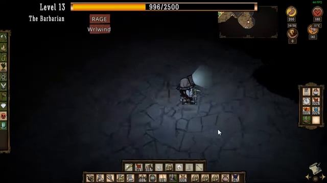 Прохождение Don't Starve с модом Hero in the Dark за Варвара #14 - Вол