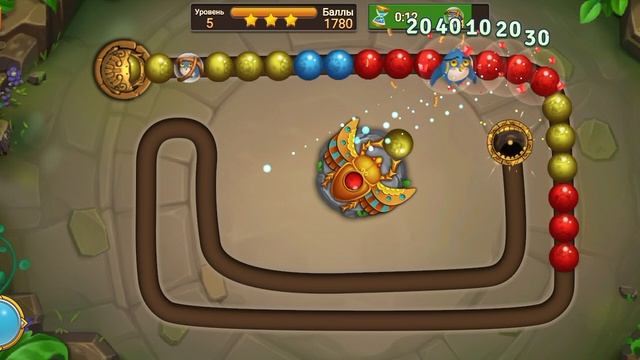 МОБИЛЬНАЯ ИГРА ЗУМА ЛЕГЕНДА - MARBLE LEGEND — УРОВЕНЬ 5