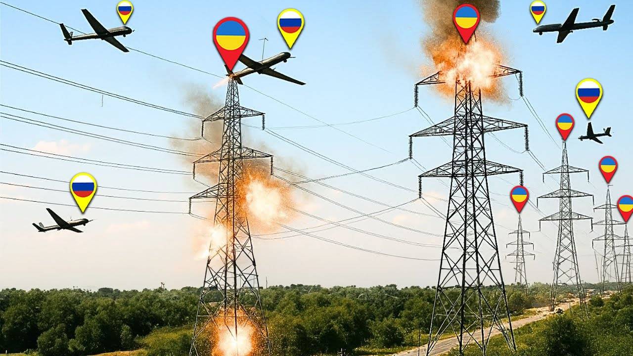 Российские дроны-камикадзе уничтожили радиоэлектронную сеть Украины!
