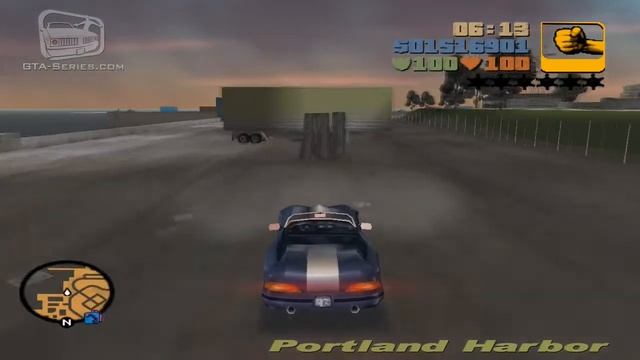 GTA 3 - Walkthrough - Unique Stunt Jumps #5 - Portland Harbor (Portland)