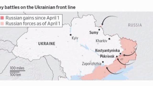 Развернутая статья WSJ

Украина в мае потеряла больше всего территорий за месяц с конца 2022 года, с