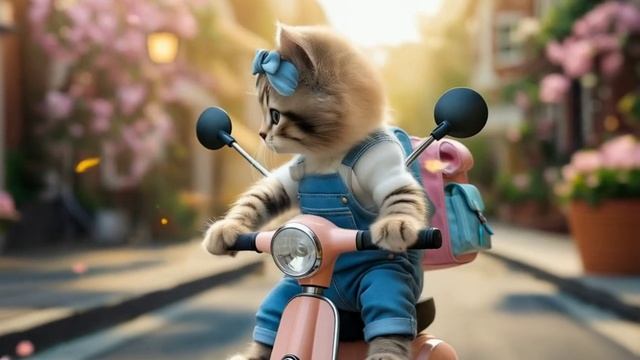🐾Kitten’s Sunday Routine _ Short Animation Video🐈