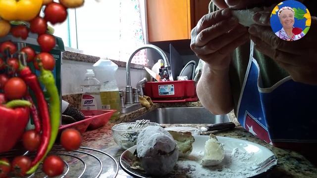 Potatoes in Flour I looked at the Chef / Картофель в Муке Посмотрела у Ш?