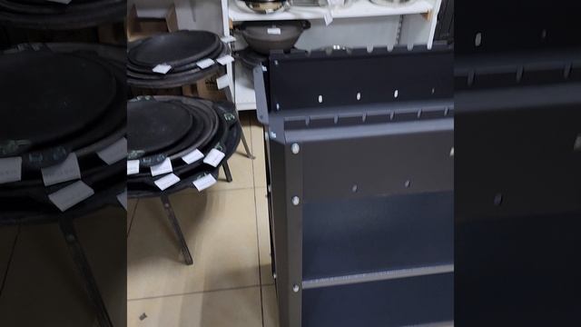 Мангал 720х360х900 мм с полками 🔥