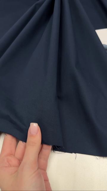 Костюмно-плательный хлопок Gucci. Цвет тёмно-синий
