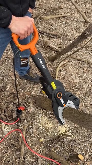 Мощная цепная пила аккумуляторная от компании Worx😎👍